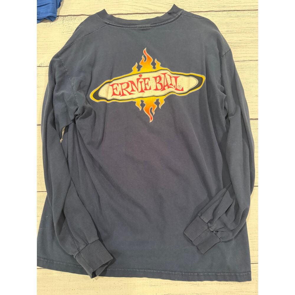 Vintage 1990’s Ernie Ball Long Sleeve Shirt Size L